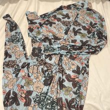 Load image into Gallery viewer, Sheer floral High neck Jumpsuit size M
